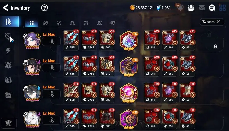 Epic Seven Accounts Global|UnVerif|5 ML(Salome,STayaou,Straze,Etc)+Set image 15