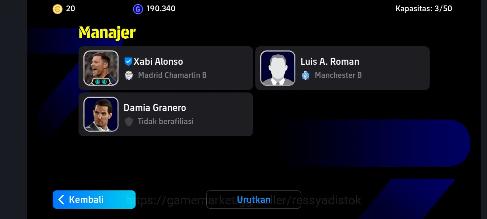 eFootball Accounts Legends & Iconic Players EFOOTBALL 2026 | EPIC MATEHUS, XABI ALONSO, NEYMAR JR ST, H DIOUF, MANAGER XABI 2