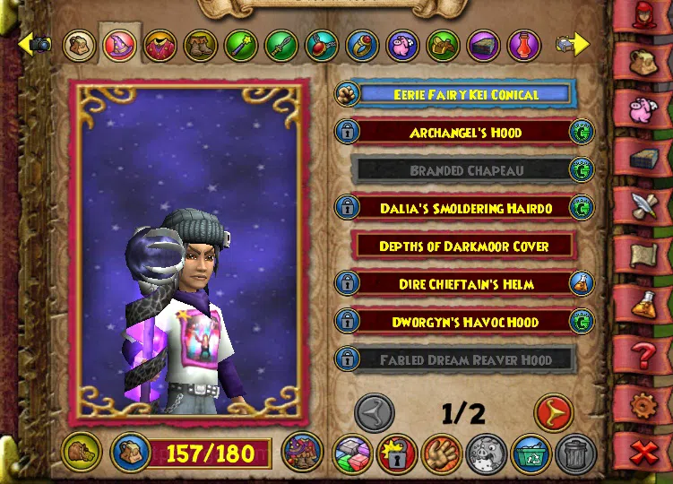 Wizard101 Accounts NA 2 char|Lvl-171 SUP Necro + Lvl-170 SUP PyroManc image 12