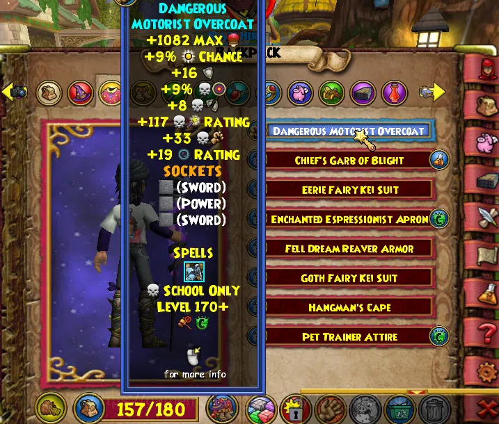 Wizard101 Accounts NA 2 char|Lvl-171 SUP Necro + Lvl-170 SUP PyroManc image 4