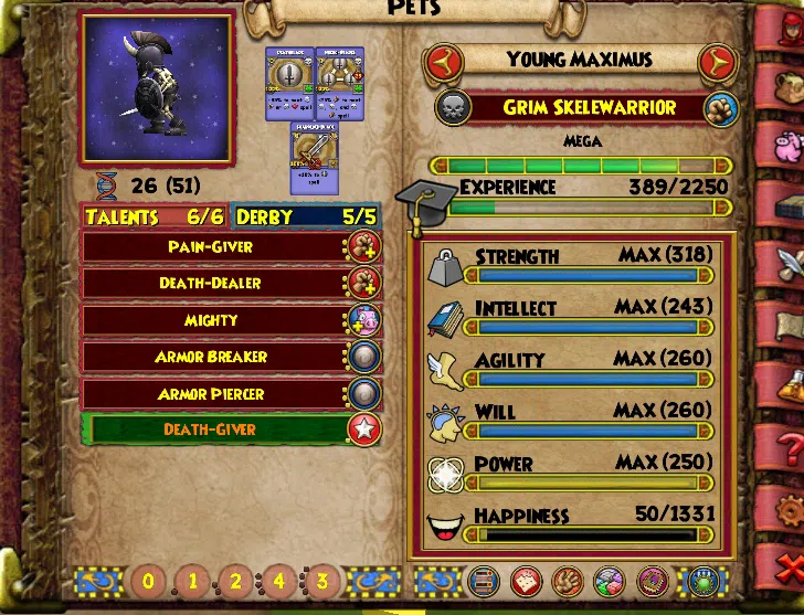 Wizard101 Accounts NA 2 char|Lvl-171 SUP Necro + Lvl-170 SUP PyroManc image 6