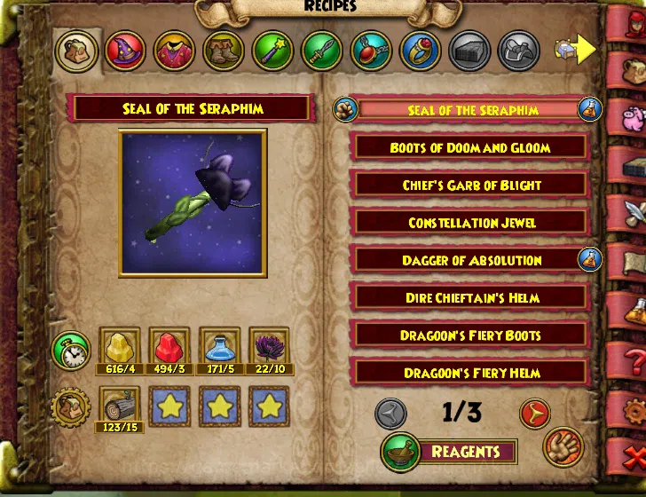 Wizard101 Accounts NA 2 char|Lvl-171 SUP Necro + Lvl-170 SUP PyroManc image 9