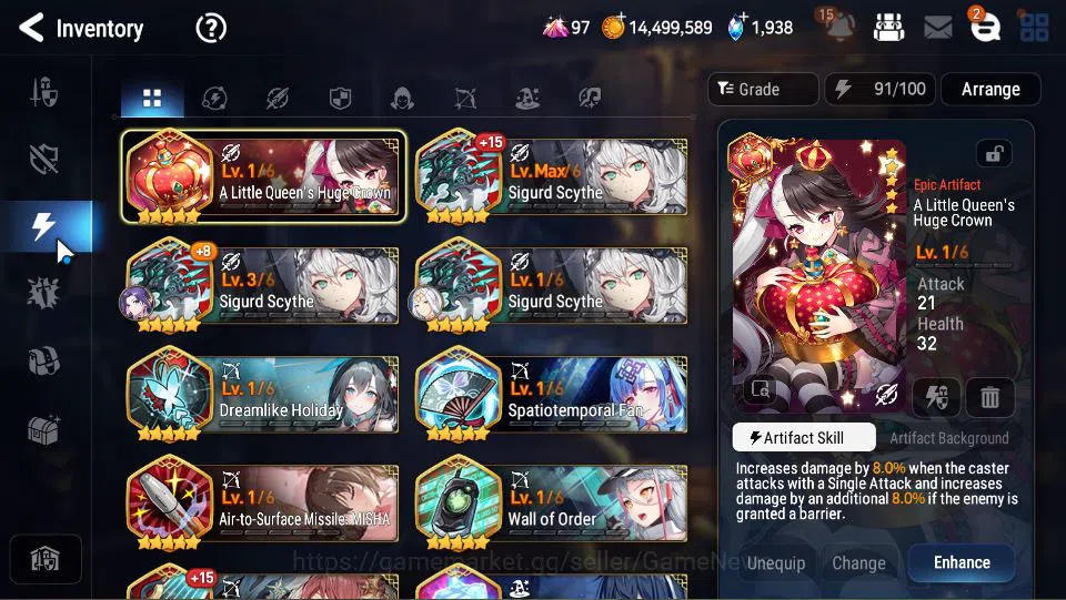 Epic Seven Accounts GLOBAL Unverif|New Era|5 ML(Salome,LOTScales,J Kis image 11