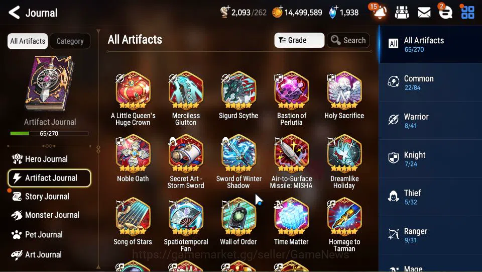Epic Seven Accounts GLOBAL Unverif|New Era|5 ML(Salome,LOTScales,J Kis image 15