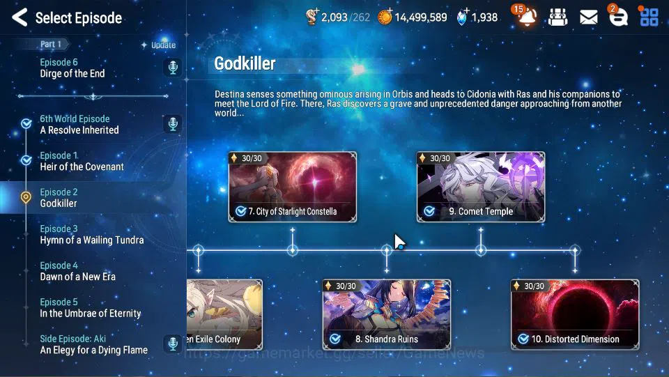 Epic Seven Accounts GLOBAL Unverif|New Era|5 ML(Salome,LOTScales,J Kis image 7