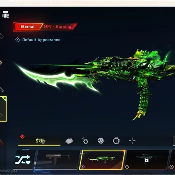 Blood Strike Accounts Others ASIA | Eternal Gun: MP7-Burning Lv1 | 1 Legendary P90 - Ruins | Check SS BS3551B