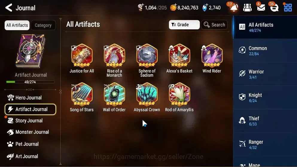 Epic Seven Accounts Starter GLOBAL Unverif|New Era|3 ML(Salome,SP Politis,LQ Charlotte)+TA Coli,Ivana,Etc|PoH+Bless ON|2K 7