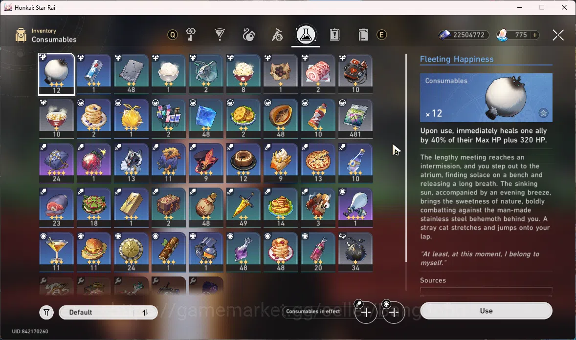 Honkai Star Rail Accounts ASIA | TL 65 | 5 Limit | Sparxie e2 + sign | Yao G image 6