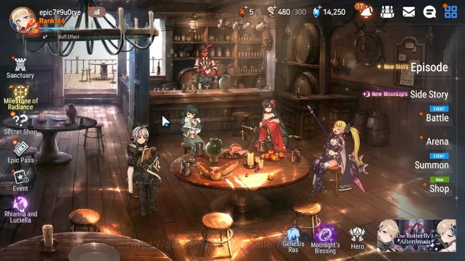 Epic Seven Accounts GLOBAL Unverif|New Era|13 ML(SN Yulha,Rhinna&Lucie image 1