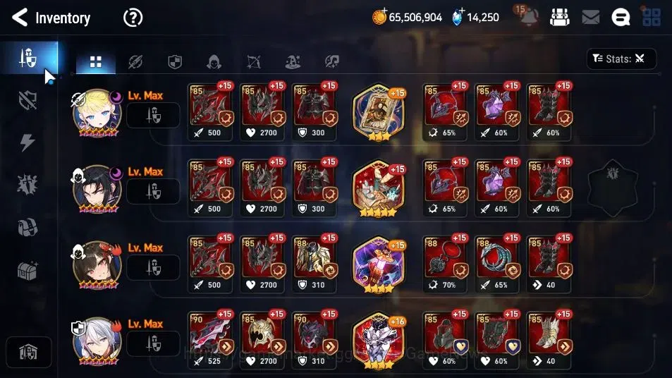 Epic Seven Accounts GLOBAL Unverif|New Era|13 ML(SN Yulha,Rhinna&Lucie image 12