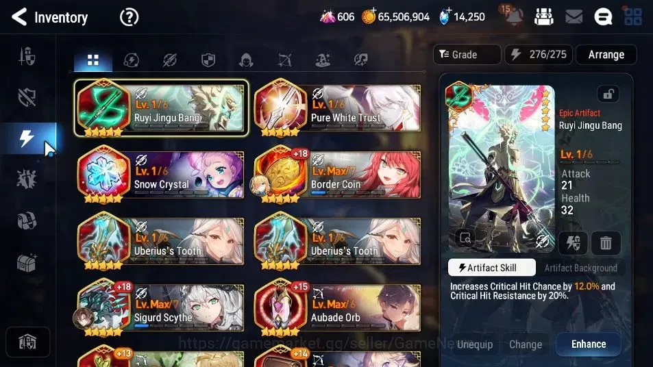 Epic Seven Accounts GLOBAL Unverif|New Era|13 ML(SN Yulha,Rhinna&Lucie image 14