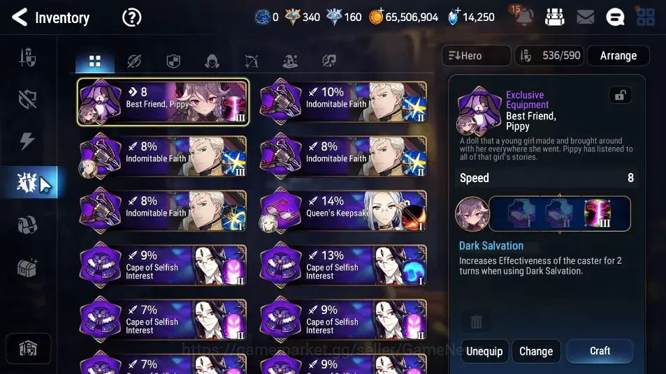 Epic Seven Accounts GLOBAL Unverif|New Era|13 ML(SN Yulha,Rhinna&Lucie image 15