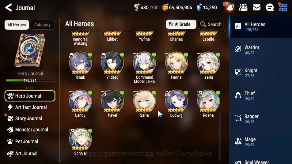 Epic Seven Accounts GLOBAL Unverif|New Era|13 ML(SN Yulha,Rhinna&Lucie image 9