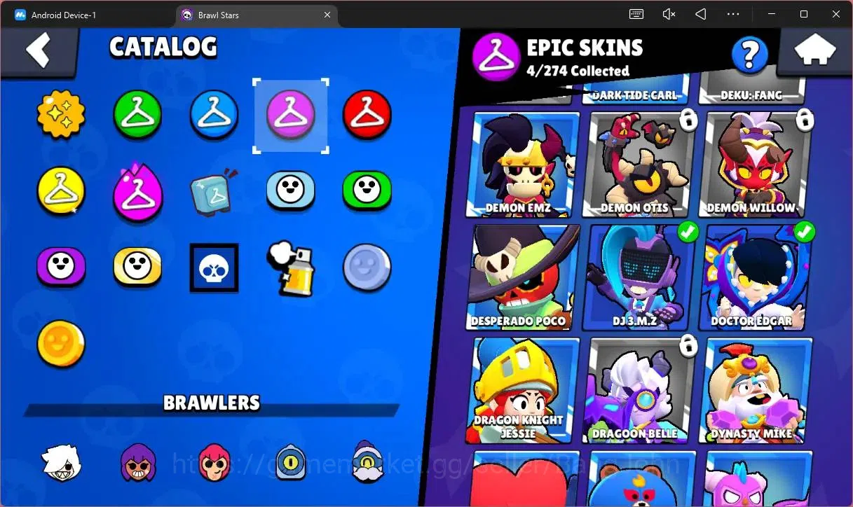 Brawl Stars Accounts Global|1786 Trophy|18 Brawler|4 Lv 9(Poco,Jessie,D image 10