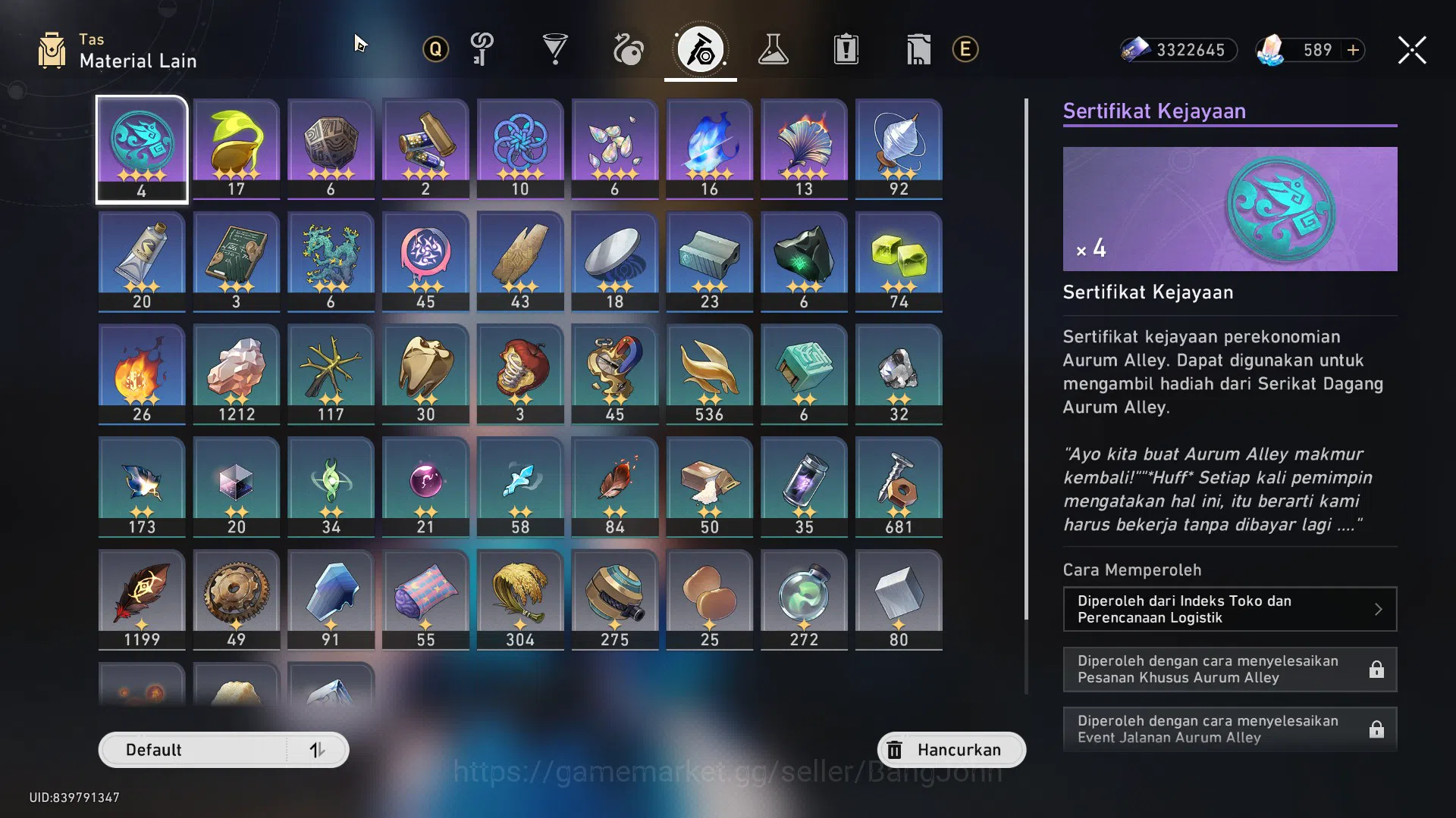Honkai Star Rail Accounts Others ASIA | TL 65 | 14 LIMIT | CERYDRA | DAN HENG | TRIBBIE | SILVER WOLF | PHAINON | SPEC PASS 8