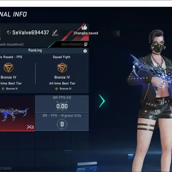 Blood Strike Accounts Others Unknown|ETERNAL: KAG-6-Star Chaser Lv2 | 1 ETERNAL Voucher | 2 LEGENDARY Chests | 7 Striker
