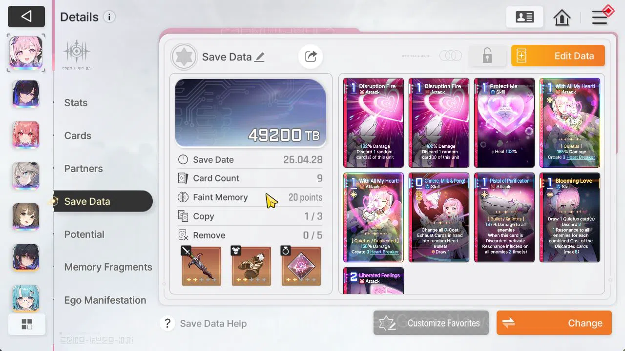 Chaos Zero Nightmare Accounts GLOBAL Lv45|5 SSR[Diana,Chizuru,Veronica,MeiLin,Et image 13
