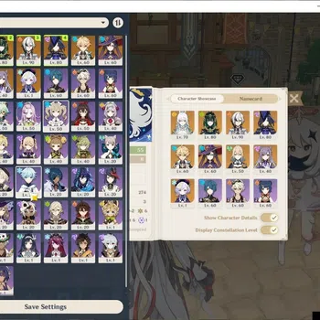 Genshin Impact Mid Game Asia | AR 55| 4 Limited+3(*5Weapon)|[Zibai,Arlecch image 1