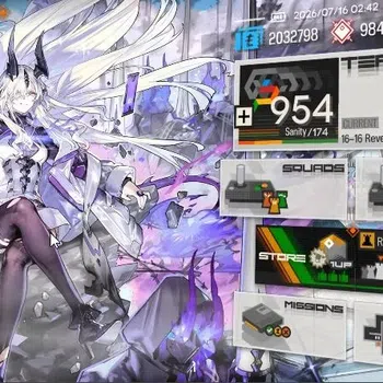 Arknights Accounts High-End Lvl 80|OP 273+53 Skin|9K Oru, 130 Ori|11 Limited|ETNC P4,(HTB,Muelsyse