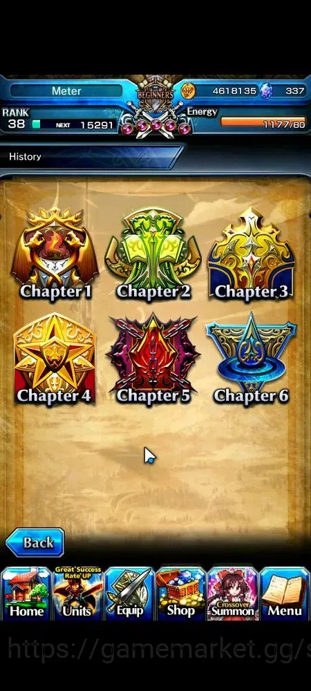 Grand Summoners Accounts Global | 337 cc | Rank 38 | 2 Ascend | Demon Edge  image 6