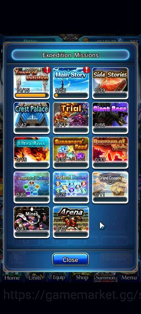 Grand Summoners Accounts Global | 337 cc | Rank 38 | 2 Ascend | Demon Edge  image 7