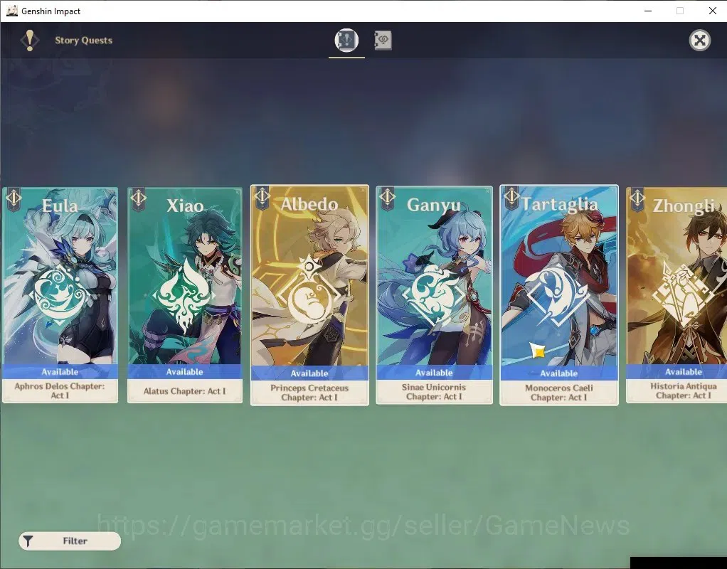 Genshin Impact Accounts Asia|AR 50|3 Limited+2(*5Weapon)|FurinaC1,Arlecchi image 14
