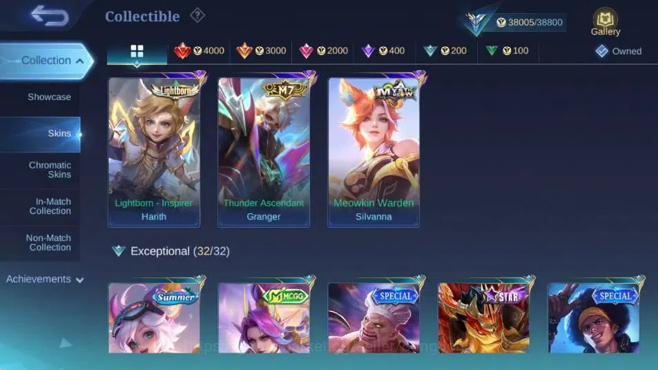 Mobile Legends: Bang Bang Accounts Global|Skin 152|Expert|Prime Granger|Collab Vale+C image 5
