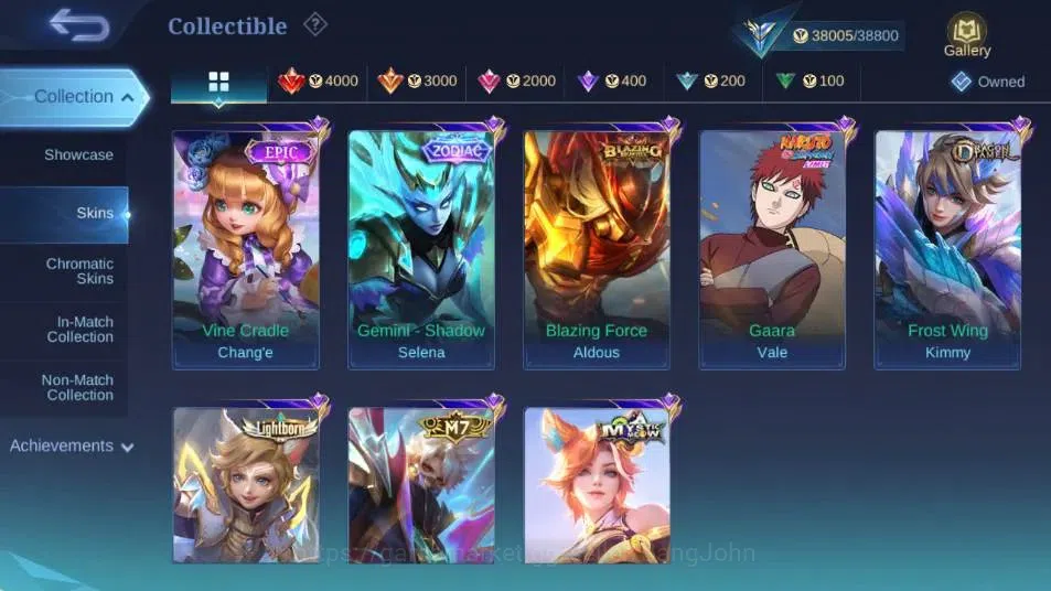Mobile Legends: Bang Bang Accounts Global|Skin 152|Expert|Prime Granger|Collab Vale+C image 6
