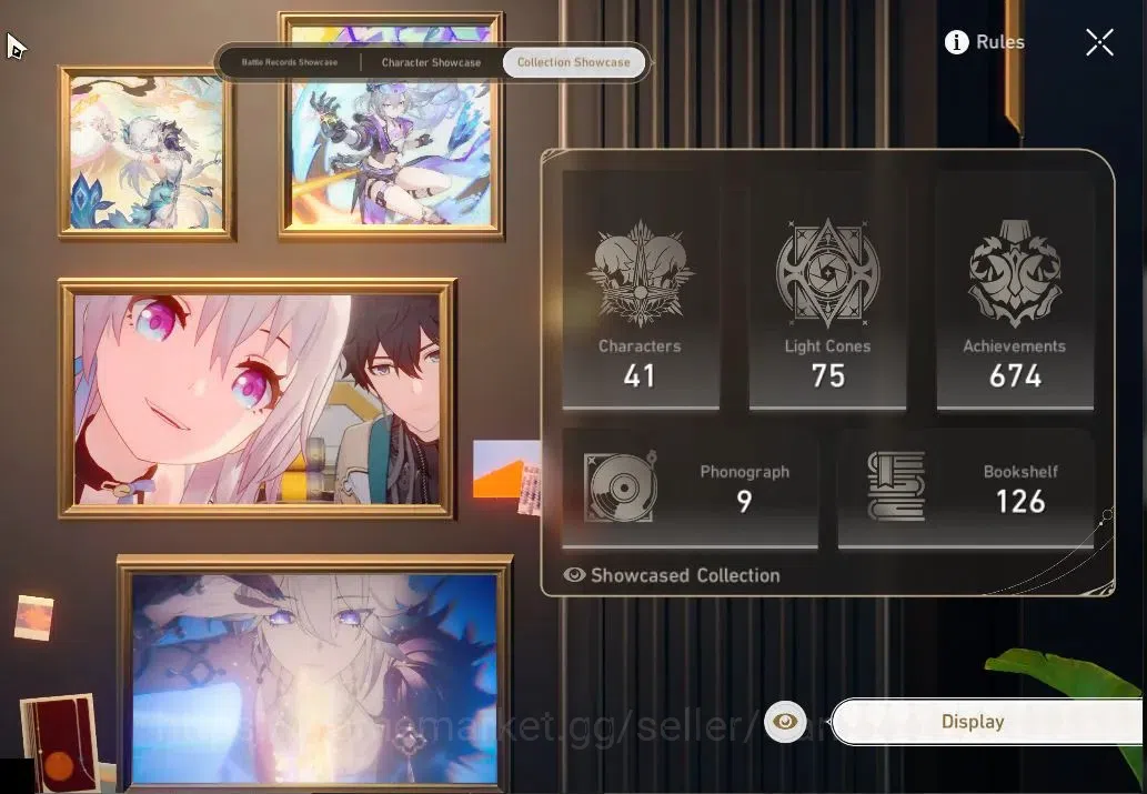 Honkai Star Rail Accounts Asia|TL 70|14 Limited|(Sparxie,Yao Guang)+Sign SW image 3