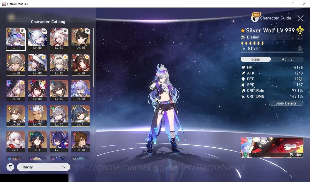 Honkai Star Rail Accounts Asia|TL 70|14 Limited|(Sparxie,Yao Guang)+Sign SW image 4