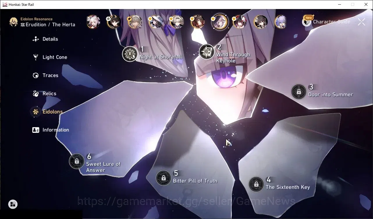 Honkai Star Rail Accounts Asia|TL 70|14 Limited|(Sparxie,Yao Guang)+Sign SW image 6