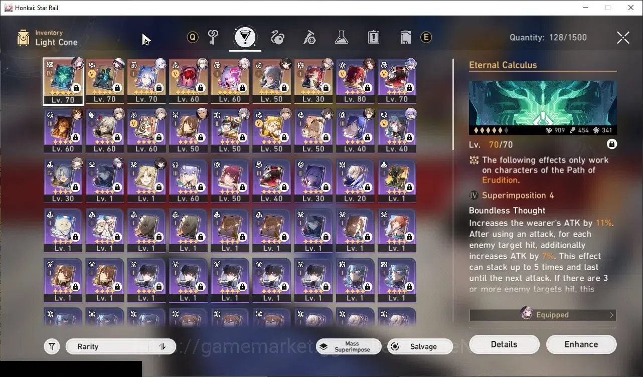Honkai Star Rail Accounts Asia|TL 70|14 Limited|(Sparxie,Yao Guang)+Sign SW image 8