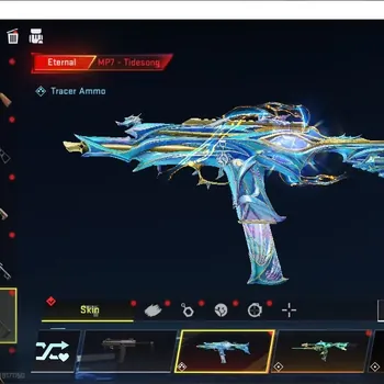 Blood Strike Accounts Collab Skin ASIA|2 ETERNAL MP7 Tidesong Lv3,DEagle Scorpio|Meele Ultra Butterfly Synthwave|Collab AOT