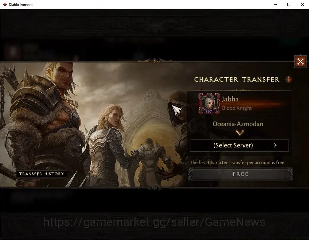 Diablo Immortal Accounts High-End OCE - Azmodan|CS ON|Lv60(597)|Blood knight|35K CR|Reso 330|Paragon Vanquisher|Inferno II|2 2
