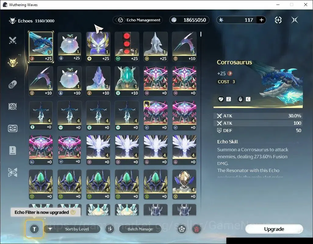 Wuthering Waves Accounts Starter EU |UL 49|3 Limited|Lucy RC 6,Rebecca,Lucilla)+Sign |DB Lv 30|Female MC|Log Kuro|Take 5
