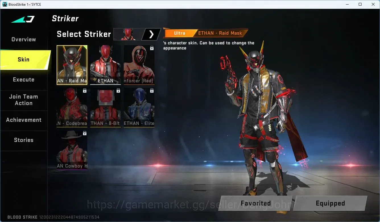 Blood Strike Accounts ASIA | 1 ETERNAL: Desert Eagle-Scorpius | 1 7DS |  image 10