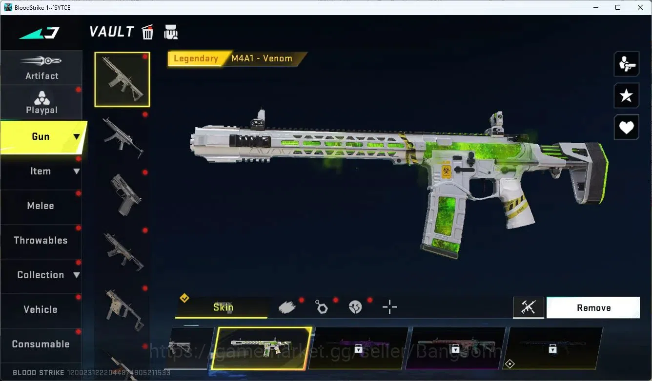 Blood Strike Accounts ASIA | 1 ETERNAL: Desert Eagle-Scorpius | 1 7DS |  image 3