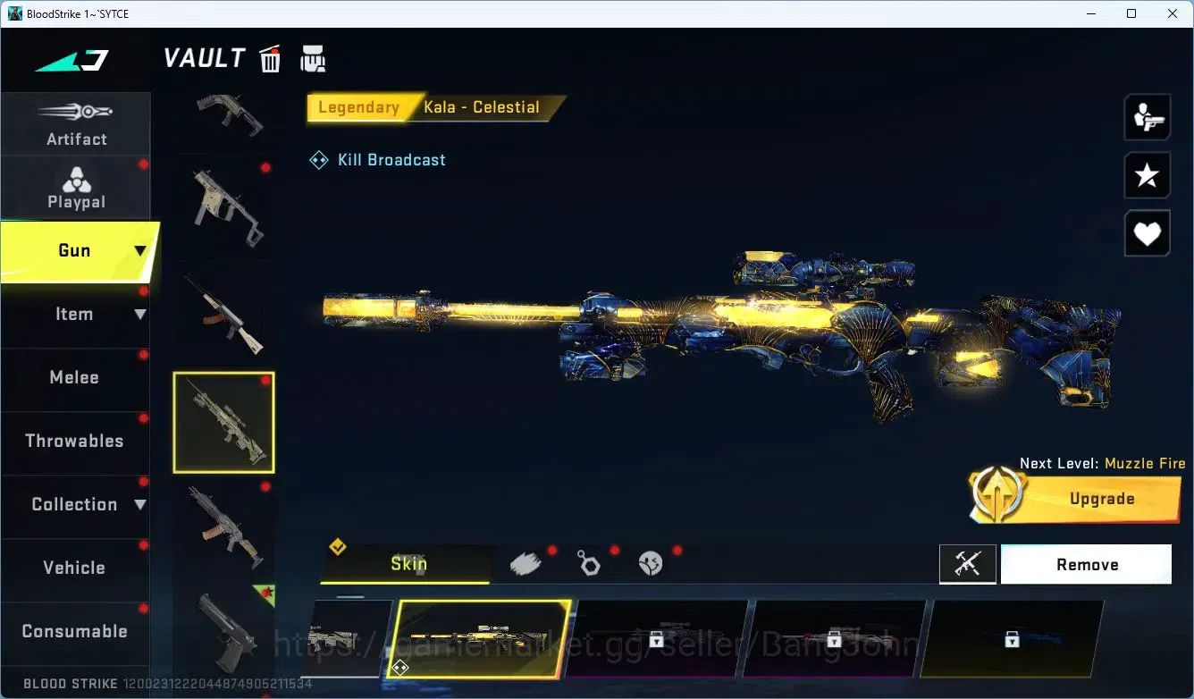 Blood Strike Accounts ASIA | 1 ETERNAL: Desert Eagle-Scorpius | 1 7DS |  image 5