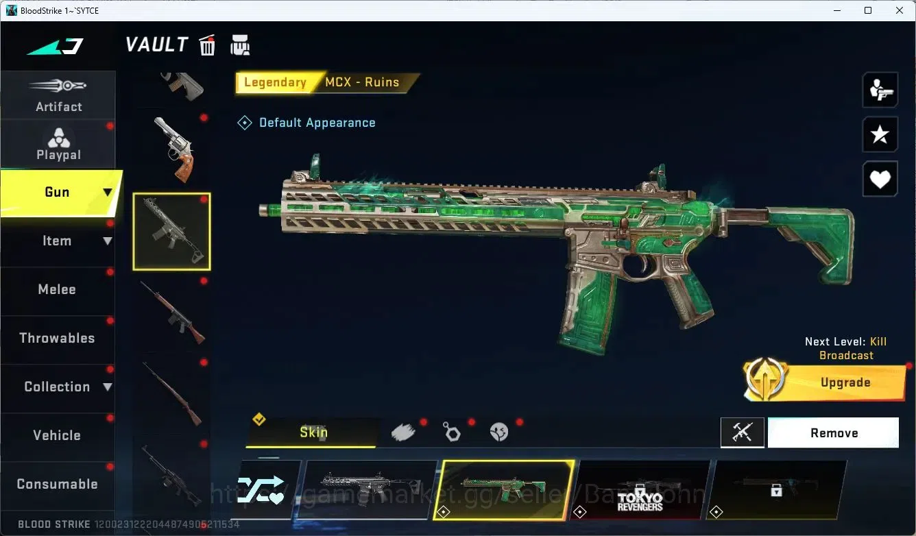 Blood Strike Accounts ASIA | 1 ETERNAL: Desert Eagle-Scorpius | 1 7DS |  image 7