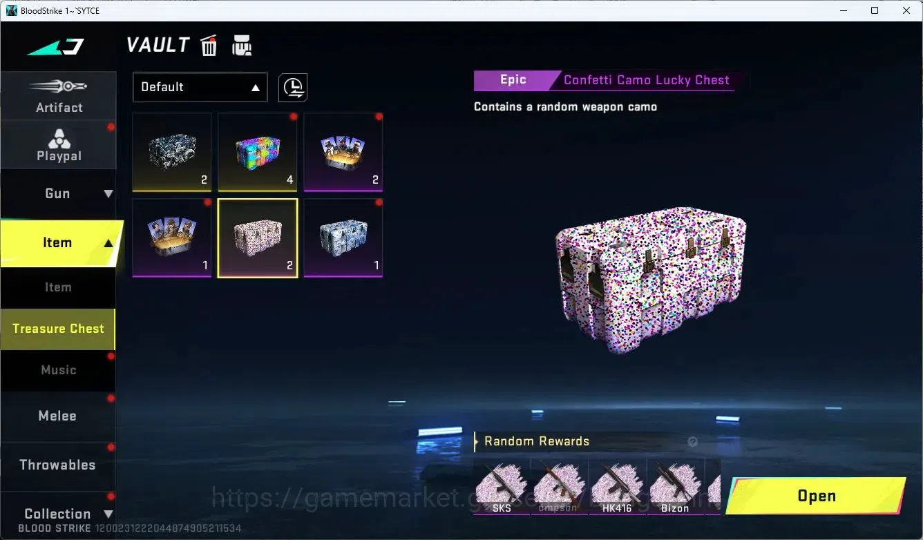 Blood Strike Accounts ASIA | 1 ETERNAL: Desert Eagle-Scorpius | 1 7DS |  image 8