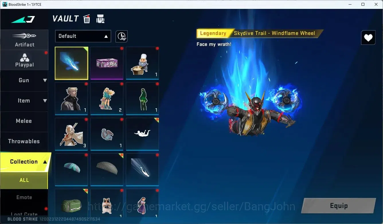 Blood Strike Accounts ASIA | 1 ETERNAL: Desert Eagle-Scorpius | 1 7DS |  image 9