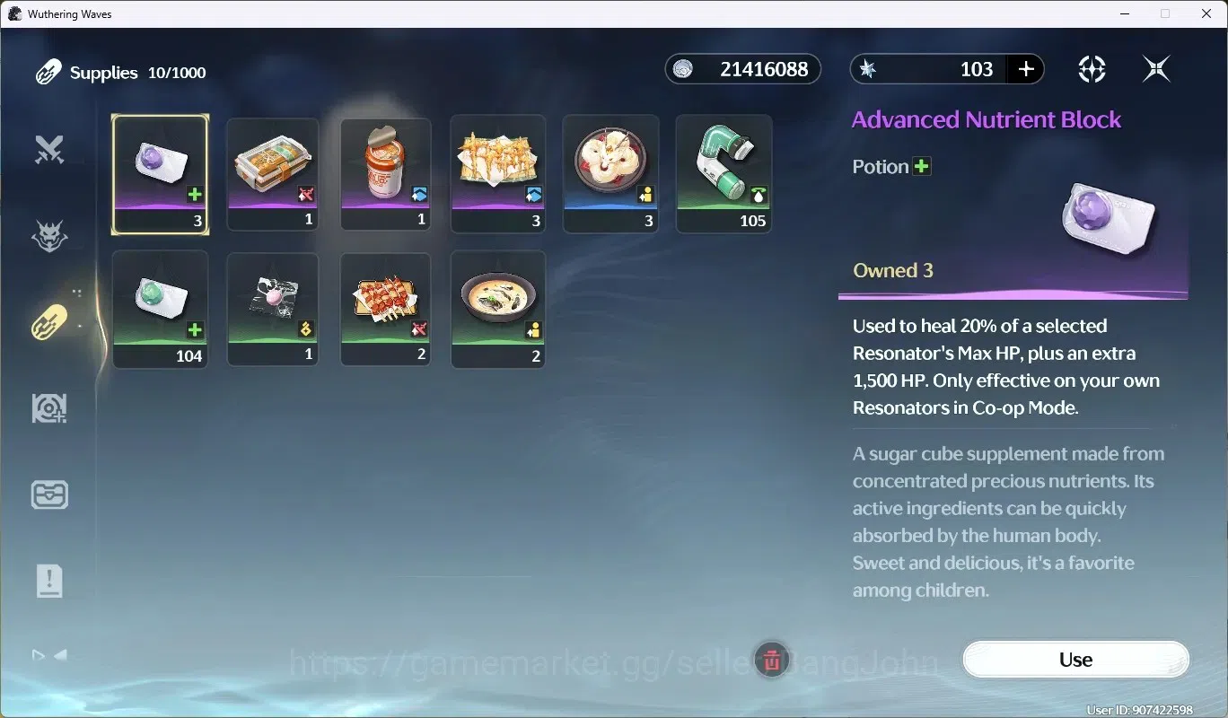 Wuthering Waves Accounts SEA|UL 48|Rank 5|2 Char Limited [Hiyuki RC5]+Sign, image 6