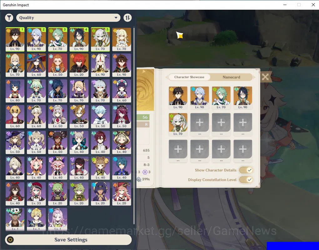 Genshin Impact Accounts Mid Game ASIA|AR 56|5 limited +3(*5Weapon)| {Ayato,Nahida+Sign},Zhongli,Xianyun,Baizhu |MC 2