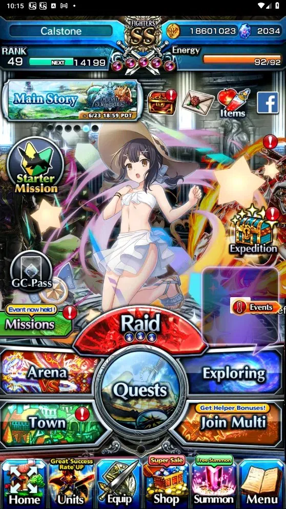Grand Summoners Accounts Global | Rank 49 | 2.034 Crystal | 5 Ascend|Chloe image 1