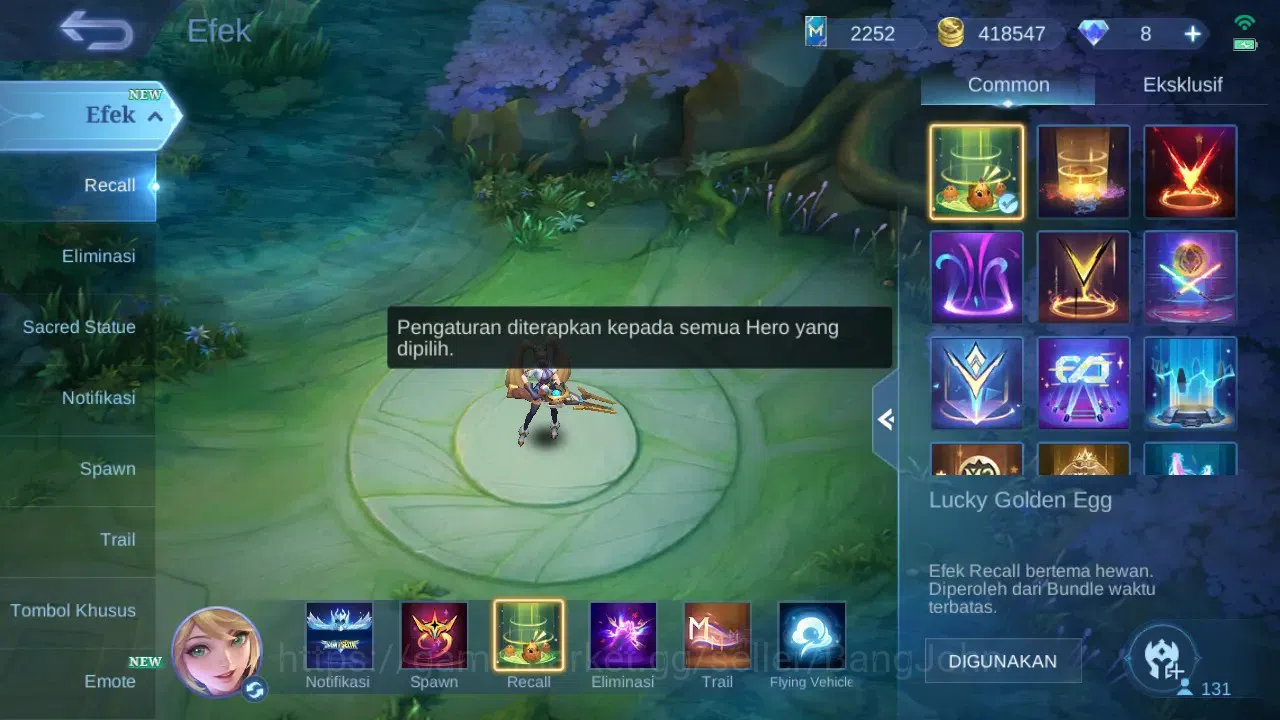 Mobile Legends: Bang Bang Accounts Global|Hero 131|Skin 384|Renowned|Legend Gusion|Co image 13