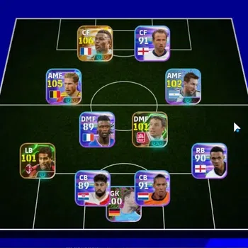 eFootball Accounts High-End Android|Big Time Kylian Mbappe 9 Jul'26|4 Show Time Kevin De Bruyne,Lionel Messi|2 Epic Mark Van