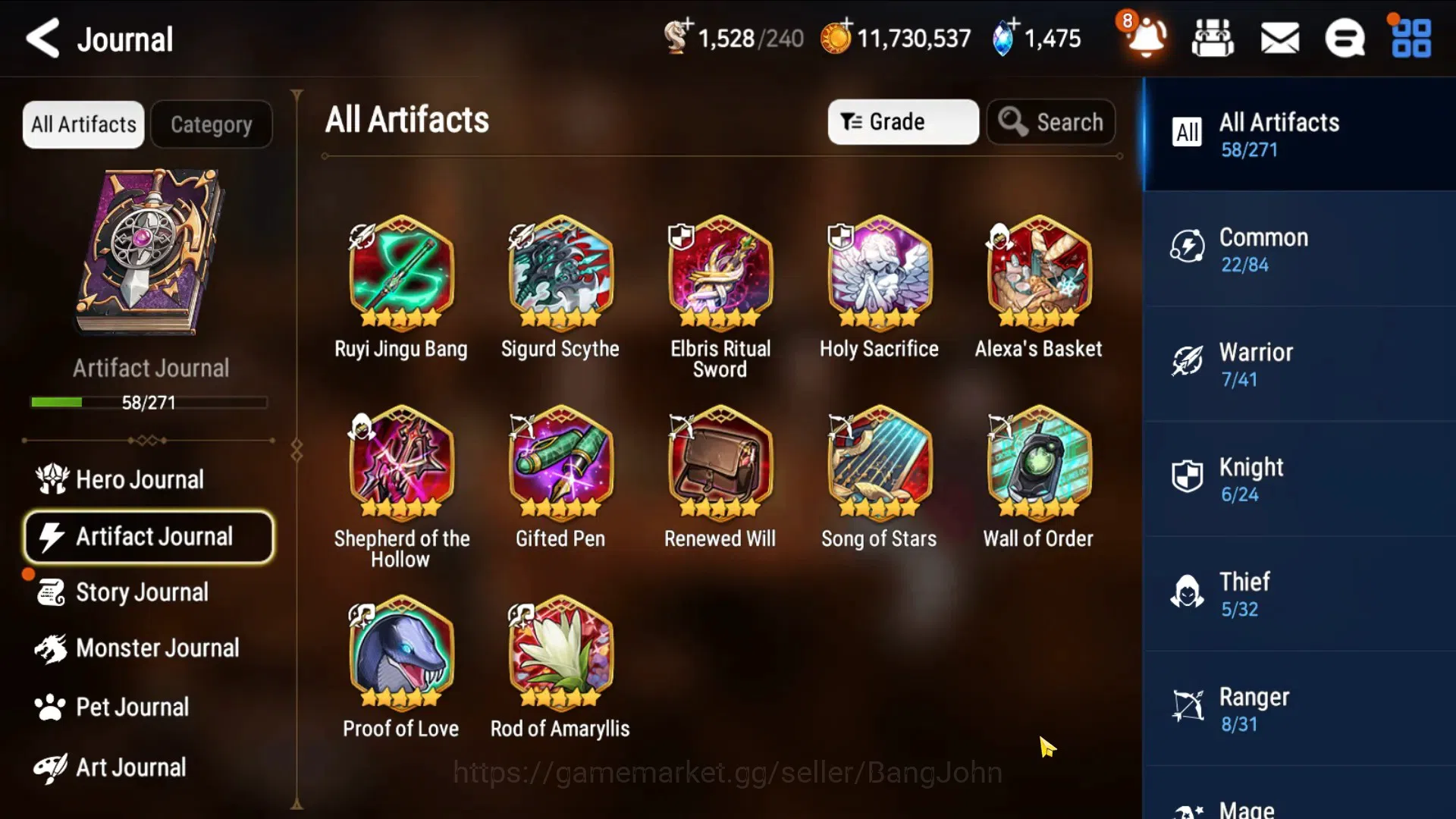 Epic Seven Accounts Global | 7 ML(EIlynav,EWLudwing,BHwayoung,MAKen,Et image 18