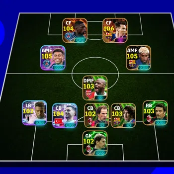 eFootball Accounts Legends & Iconic Players EFOOTBALL 2026 | BIGTIME O DEMBELE,BIGTIME MESSI 2023,BIGTIME L YAMAL,D DOUE,C