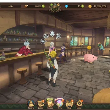 The Seven Deadly Sins: Grand Cross Accounts Midgame Global|1,9M CC|130 LS|1 LR+7 UR+FullColab