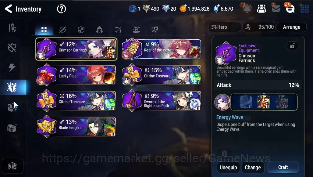 Epic Seven Accounts ASIA Unverif|New Era|4 ML (Notos,NM Luna,LCermia,A image 20